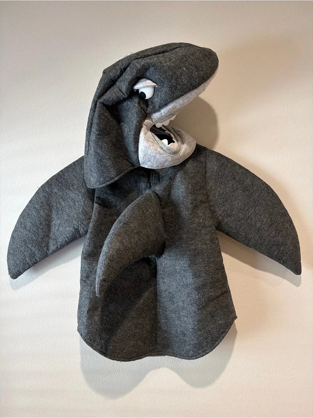 Pottery Barn Kids Shark Costume & Treat bag